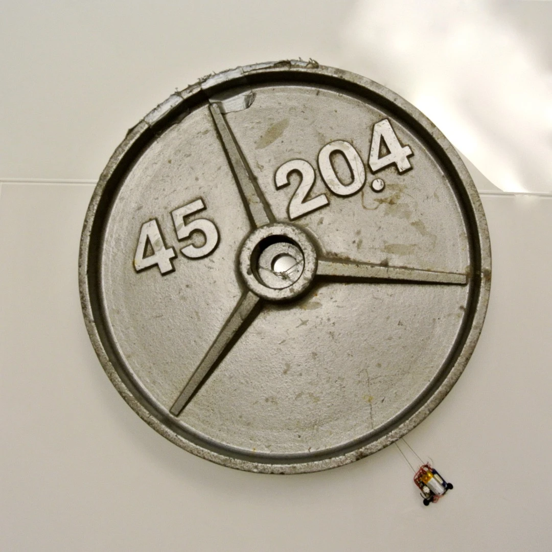 The robots can pull up to 45 lbs (20.4 kg)