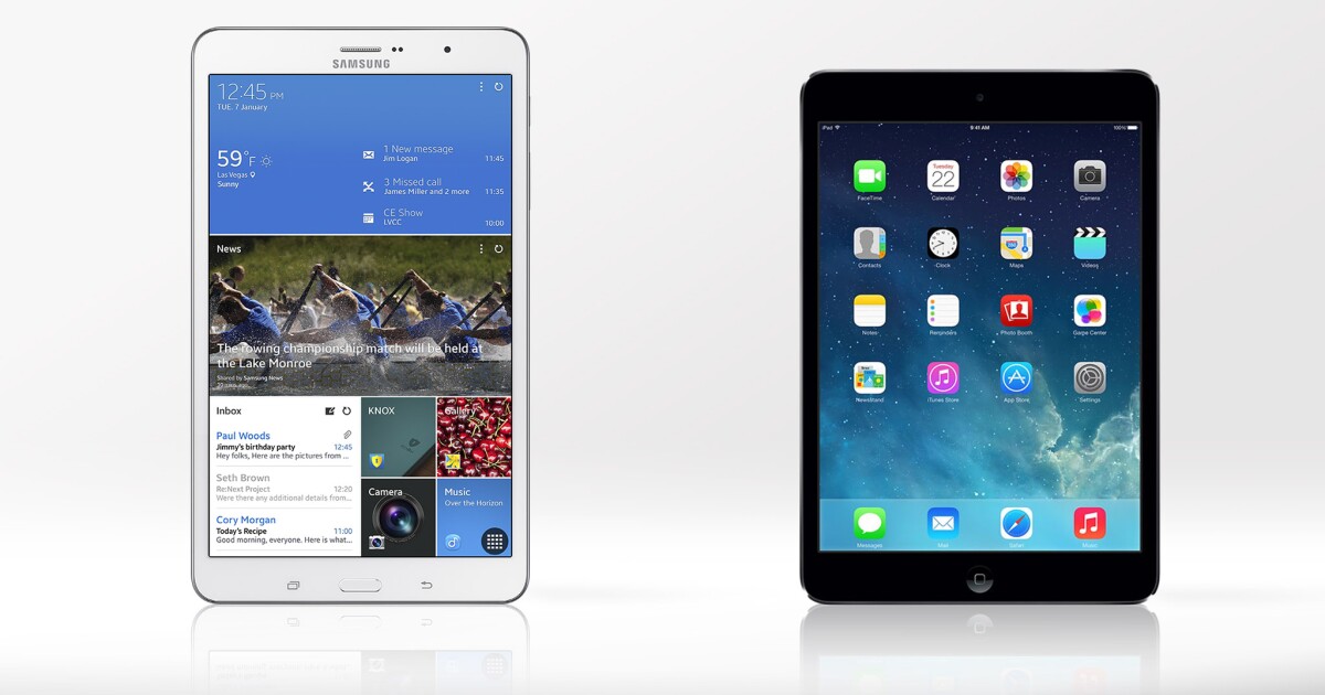 Samsung Galaxy Tab Pro 8.4 vs. iPad mini 2