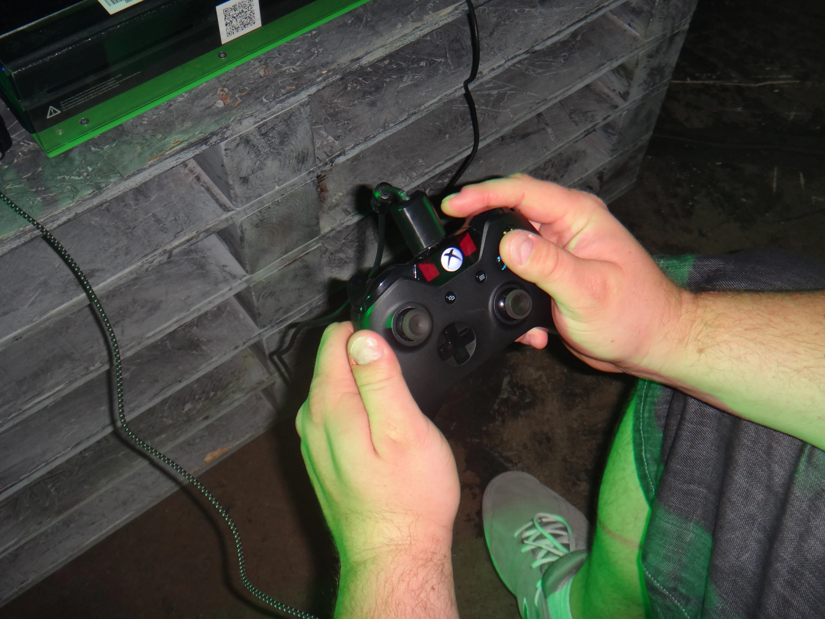 Holding the new controller feels nearly identical to an Xbox 360's