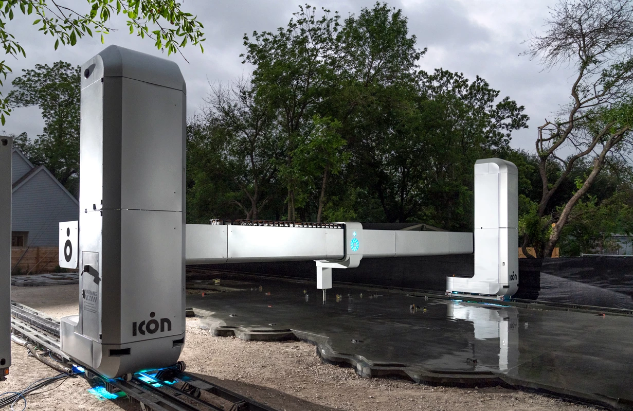 According to Icon, its next generation Vulcan 3D printer, is twice as fast as the previous model