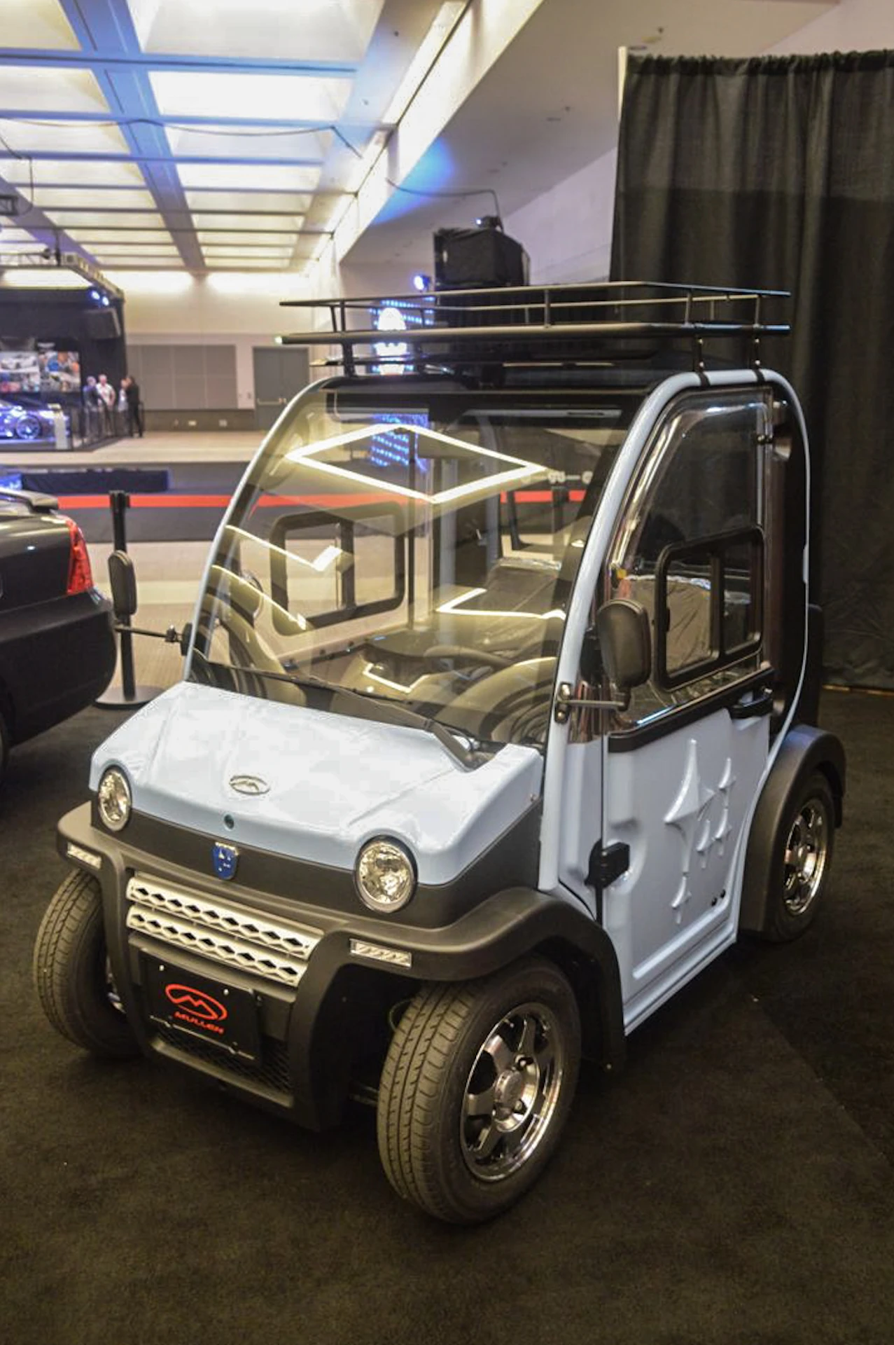 The diminutive Mullen 100e (Photo: C.C. Weiss/Gizmag)