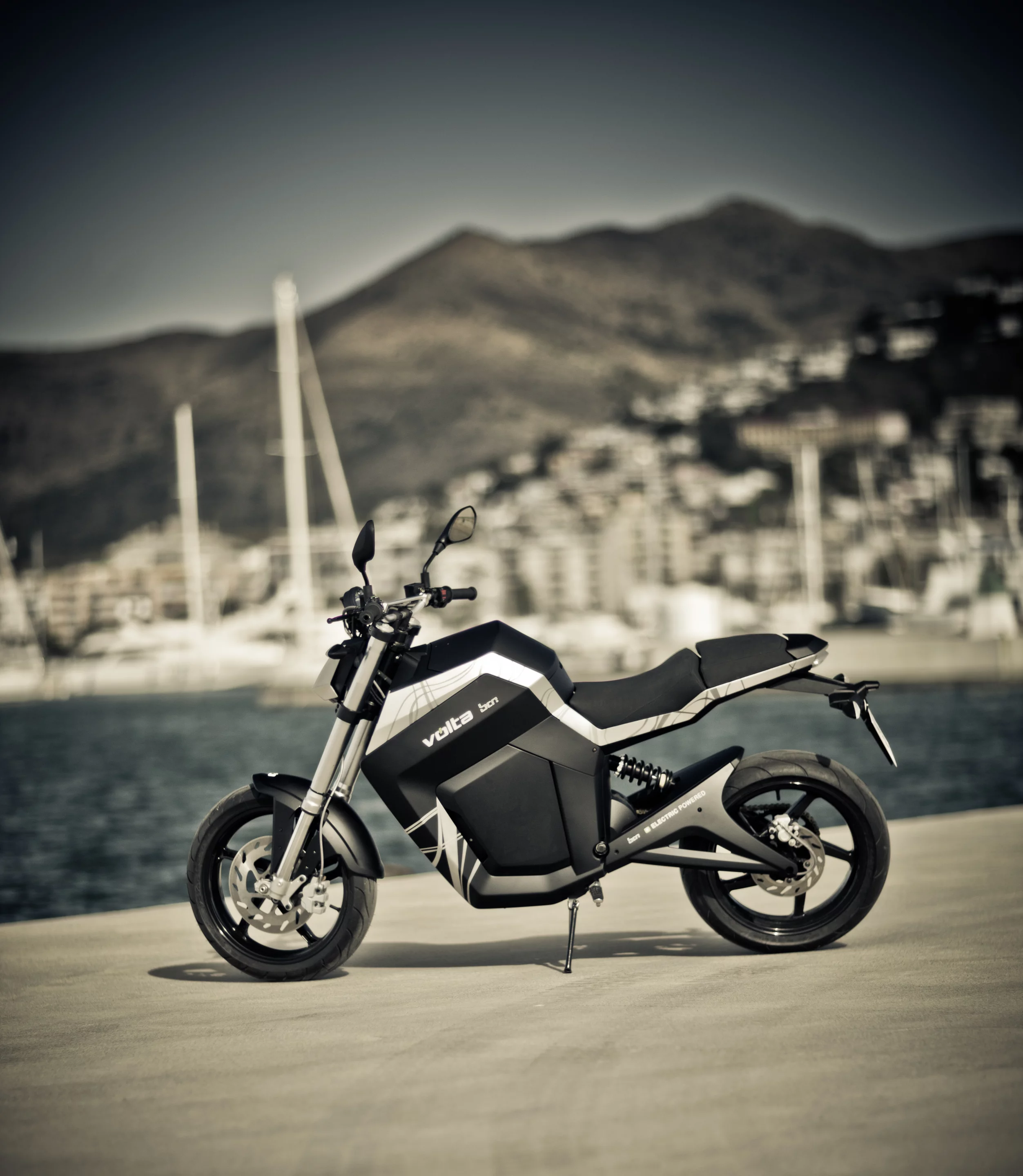 The Volta BCN City electric motorcycle