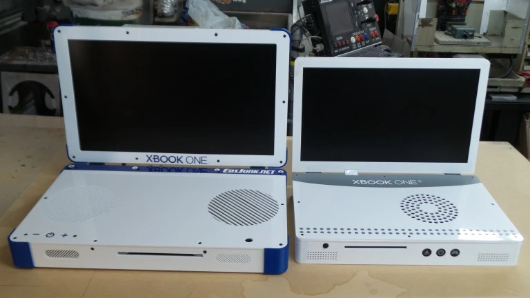 Like the console it's built from, the Xbook One S is considerably smaller than the previous model