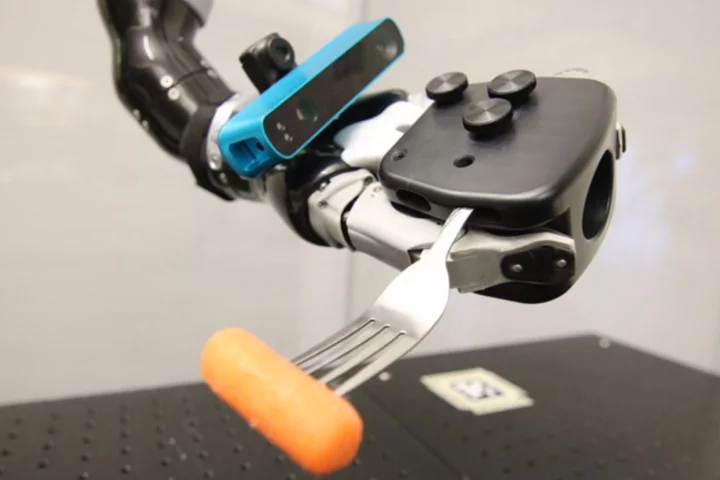 The researchers tested out the technology on a system with a small depth camera attached to a lightweight manipulator arm