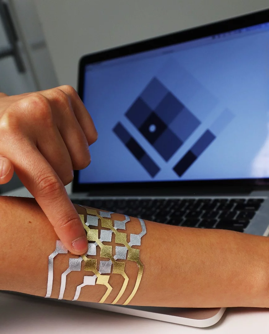 The DuoSkin could be used as a rudimentary trackpad