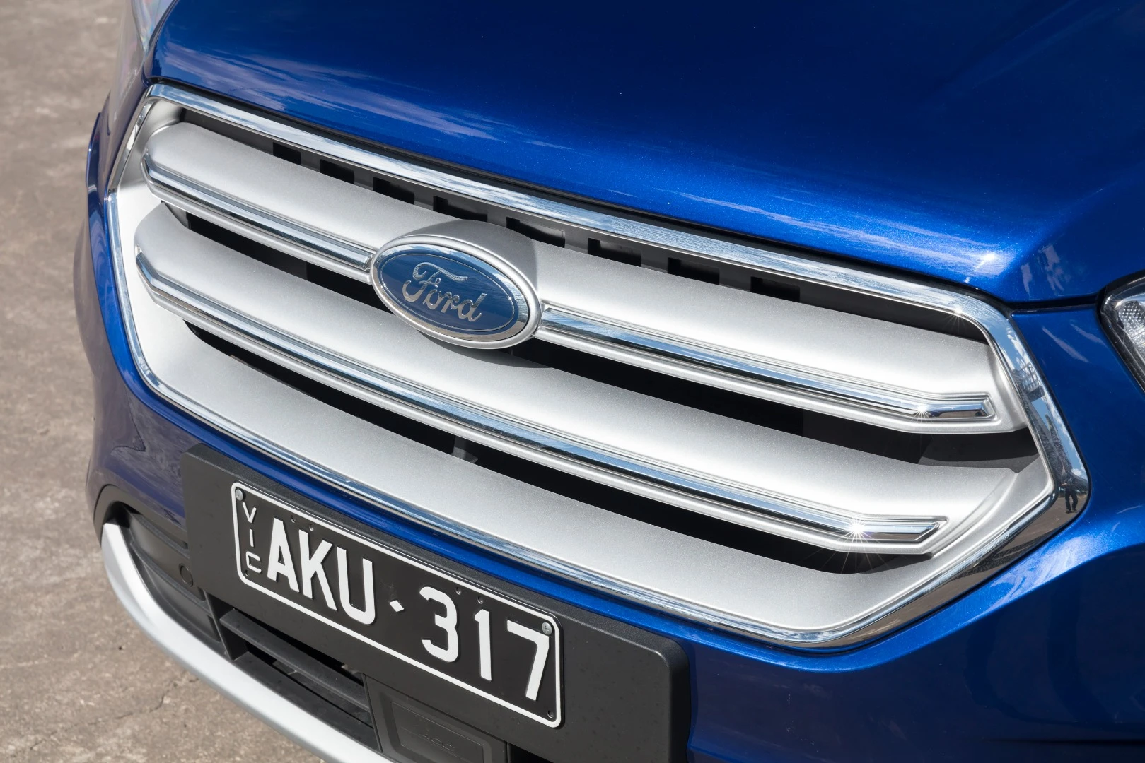 2017 Ford Escape: new grille brings the Escape in line with the rest of Ford's SUV line