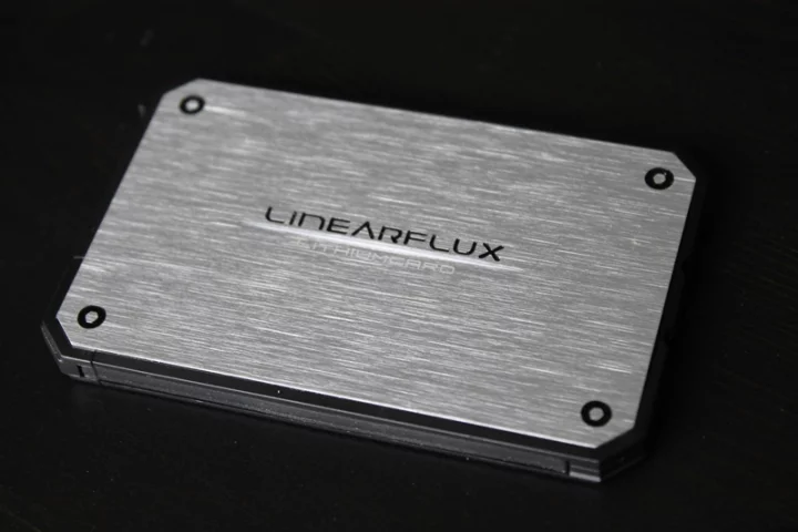 The LinearFlux LithiumCard is a credit card-sized portable charger