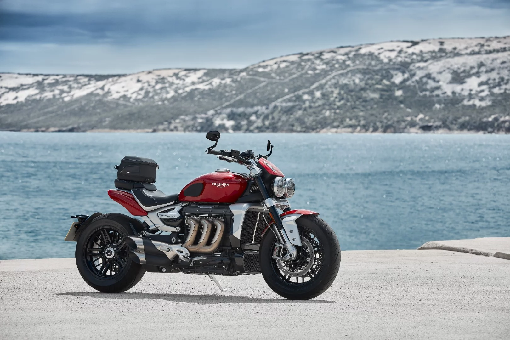 The 2020 Triumph Rocket 3 R accessorized