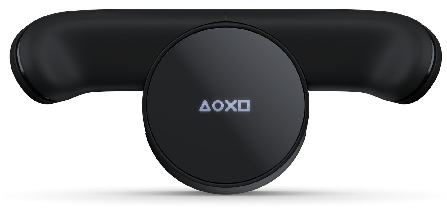 The Back Button Attachment adds two new paddle-shaped buttons that can be customized to different inputs, as well as a round middle button that's also an OLED screen