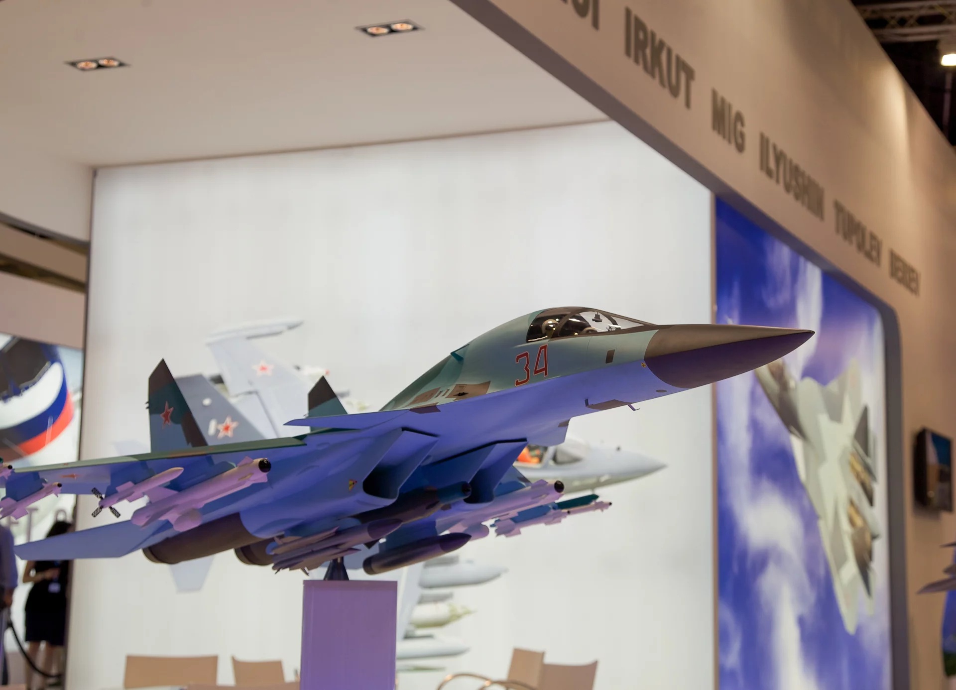 Russia had a strong presence in Paris this year (Photo: Noel McKeegan/Gizmag)