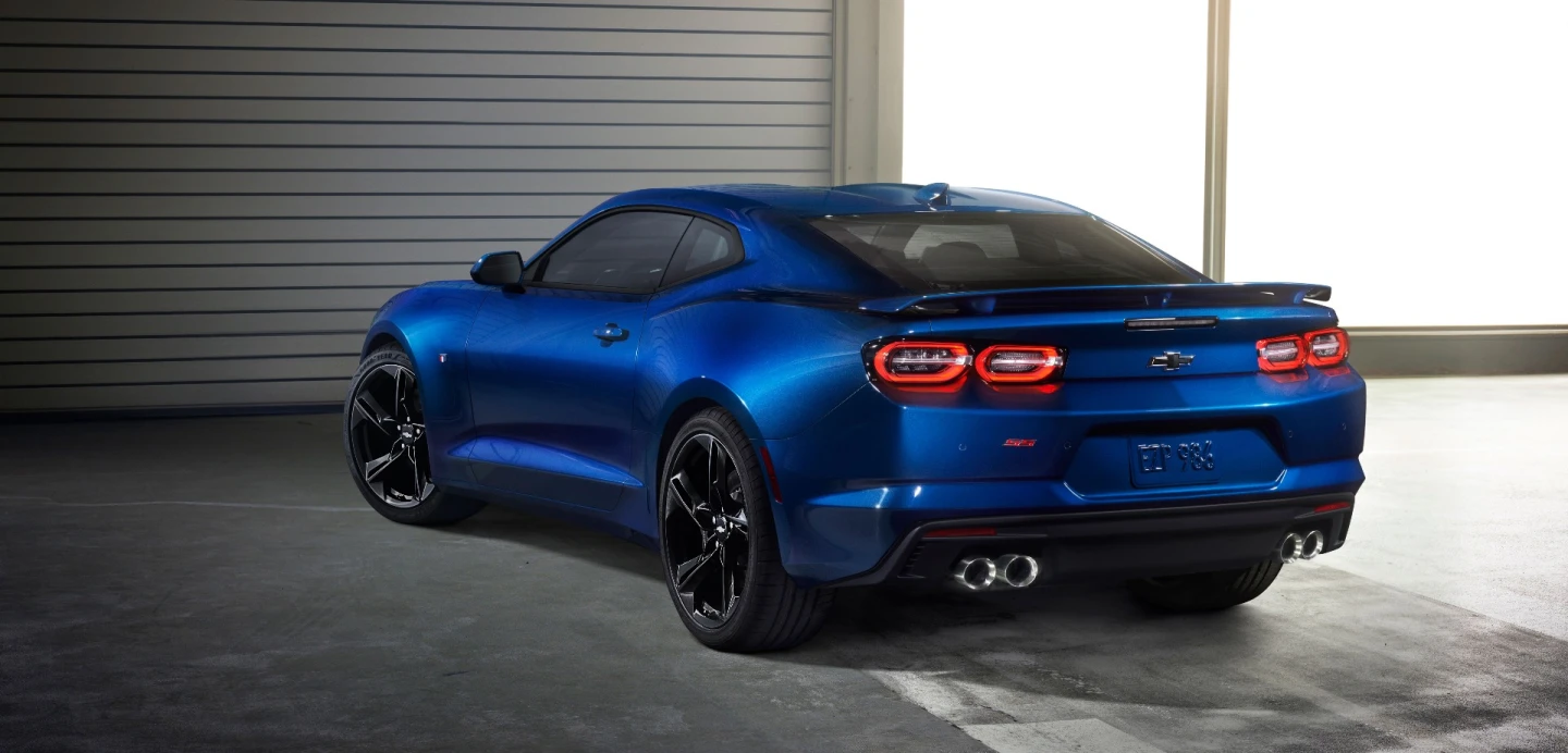 Chevy has restyled the rear fascia as well
