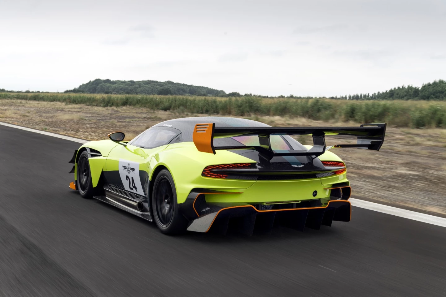 The Aston Martin Vulcan with AMR PRO upgrade fitted