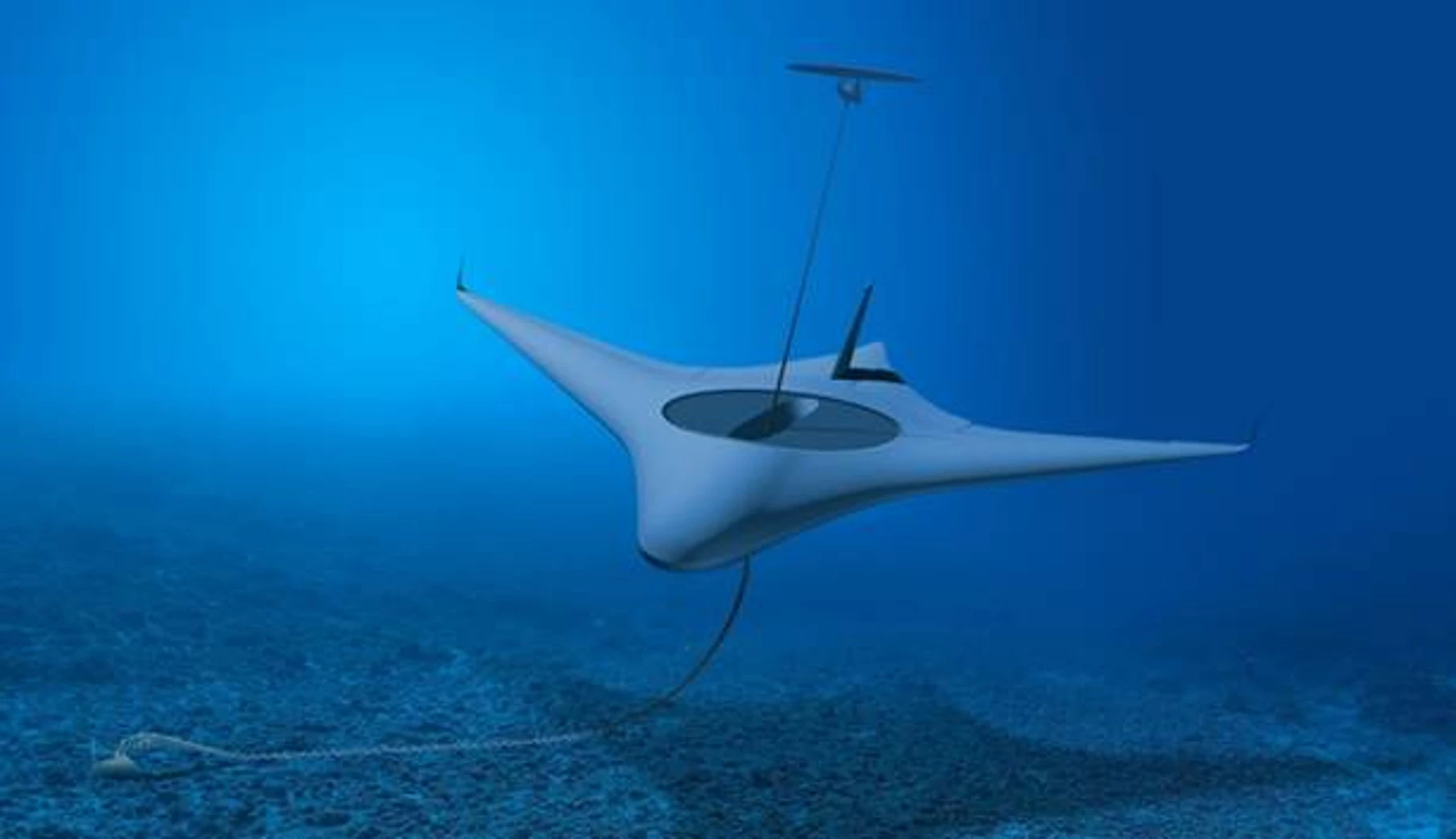 Artist's concept of a Manta Ray UUV