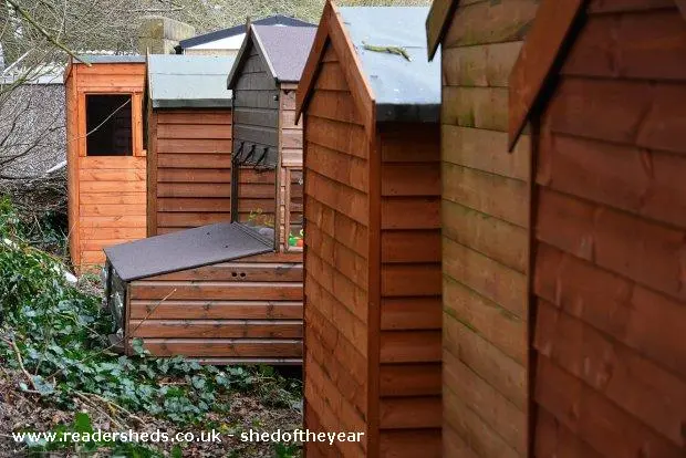 The aptly-named Fastest Shed sports a V6 engine