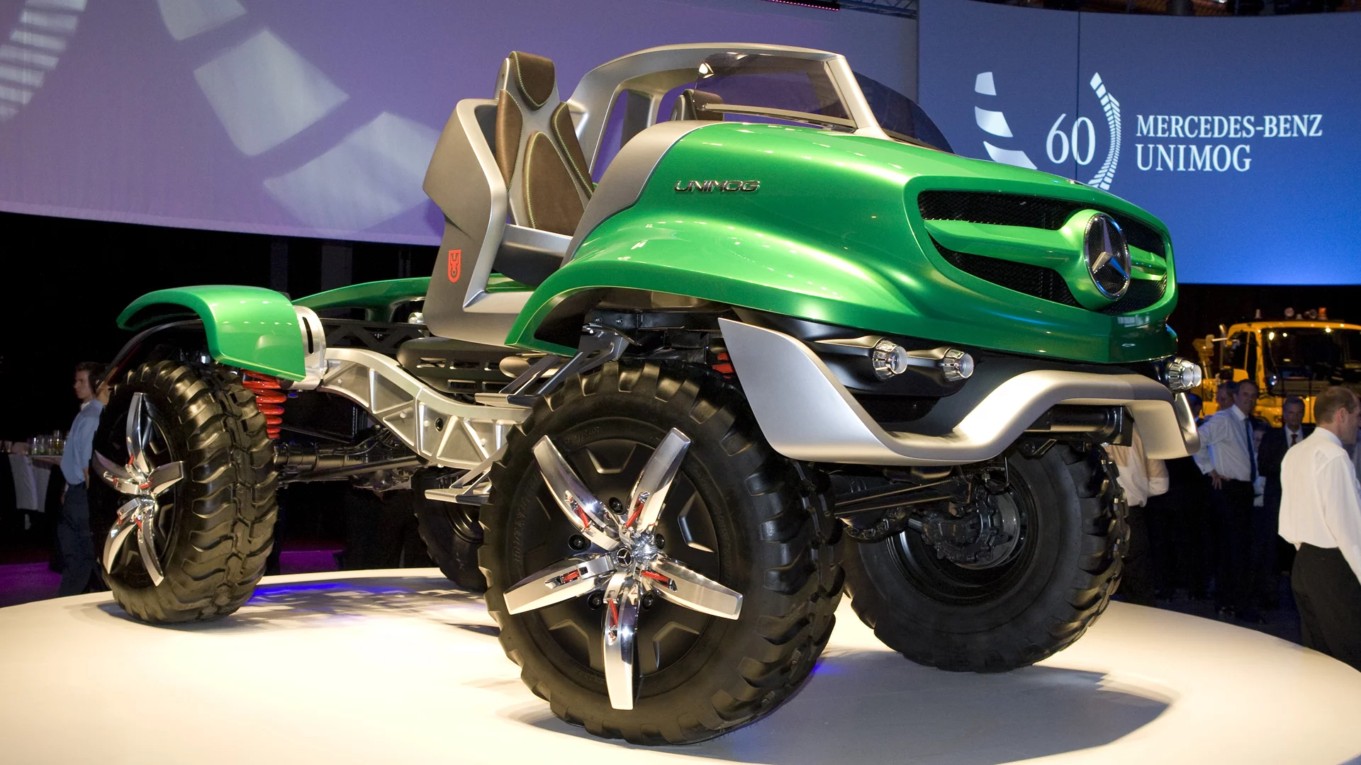 The Unimog 4WD Cabrio truck concept
