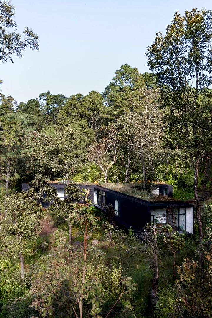 The Casa de la Roca was designed in a Y shape in an effort to make the most of its picturesque surroundings