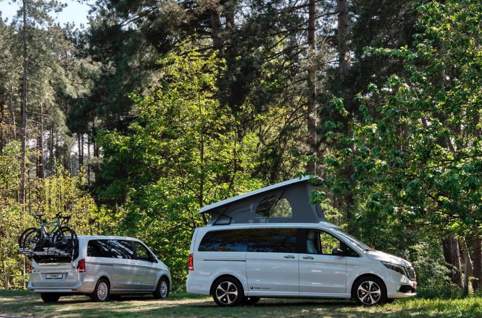 The original two-model Tonke EQV electric camper van lineup welcomes a third member