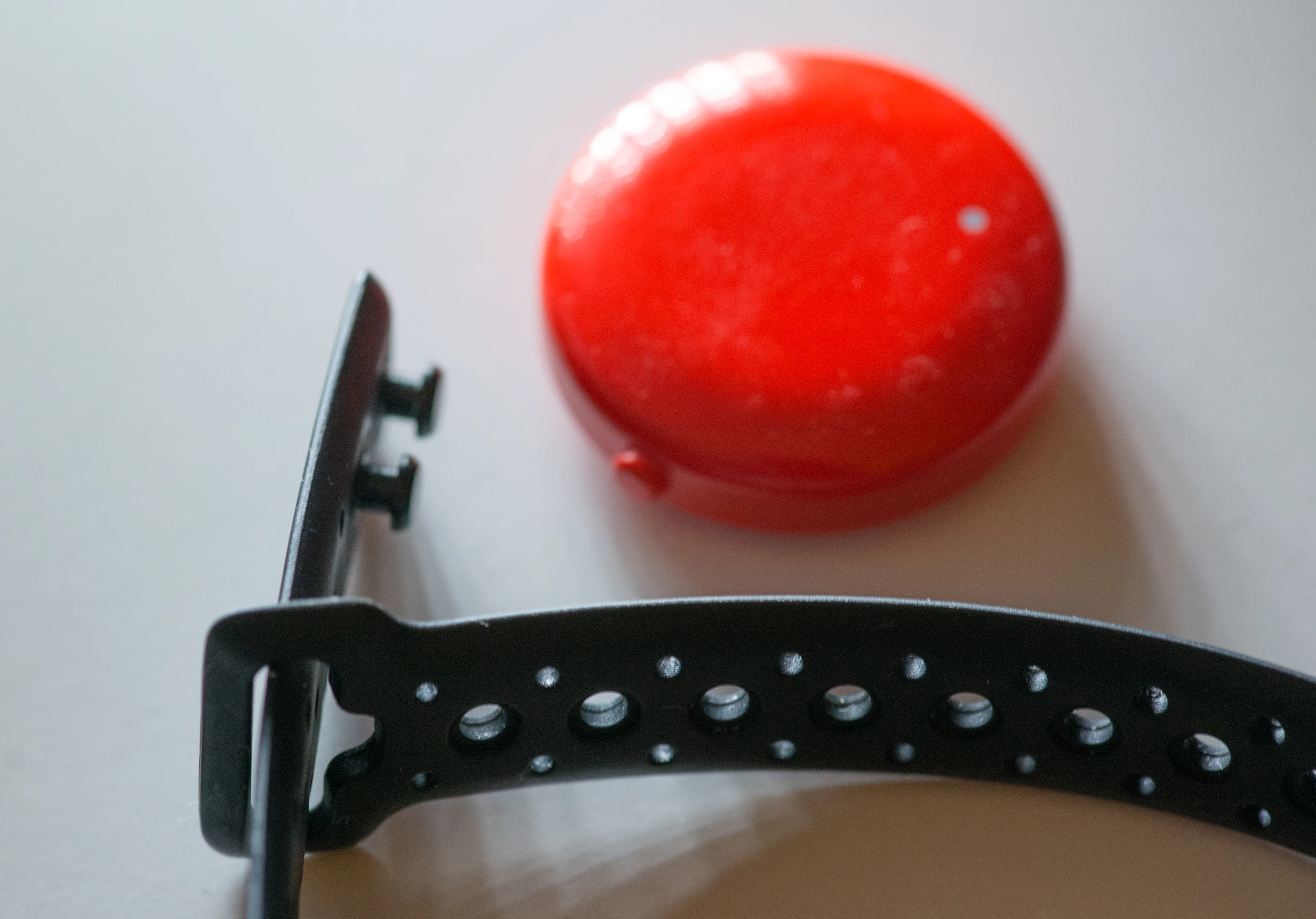 The fastening on the Moov Now band can be fiddly, but is secure