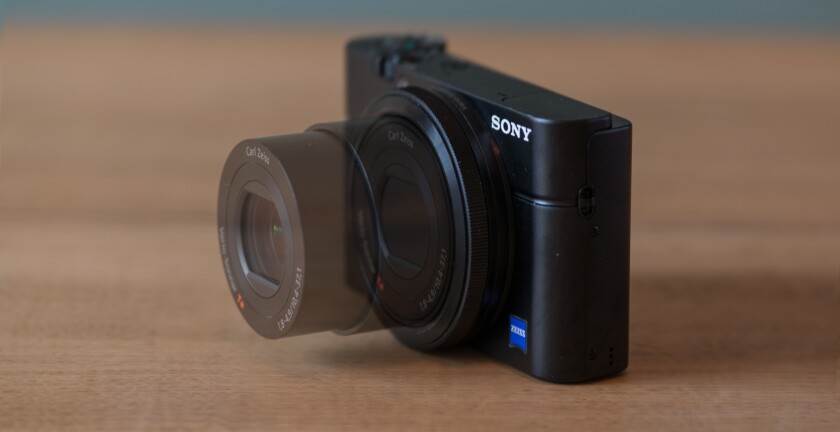 The F1.8-4.9 Carl Zeiss Vario-Sonnar T lens of the Sony RX100 has a 35mm effective focal length of 28-100mm