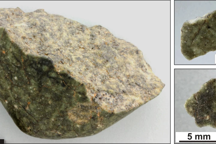The new mineral was discovered in a meteorite called Oued Awlitis 001