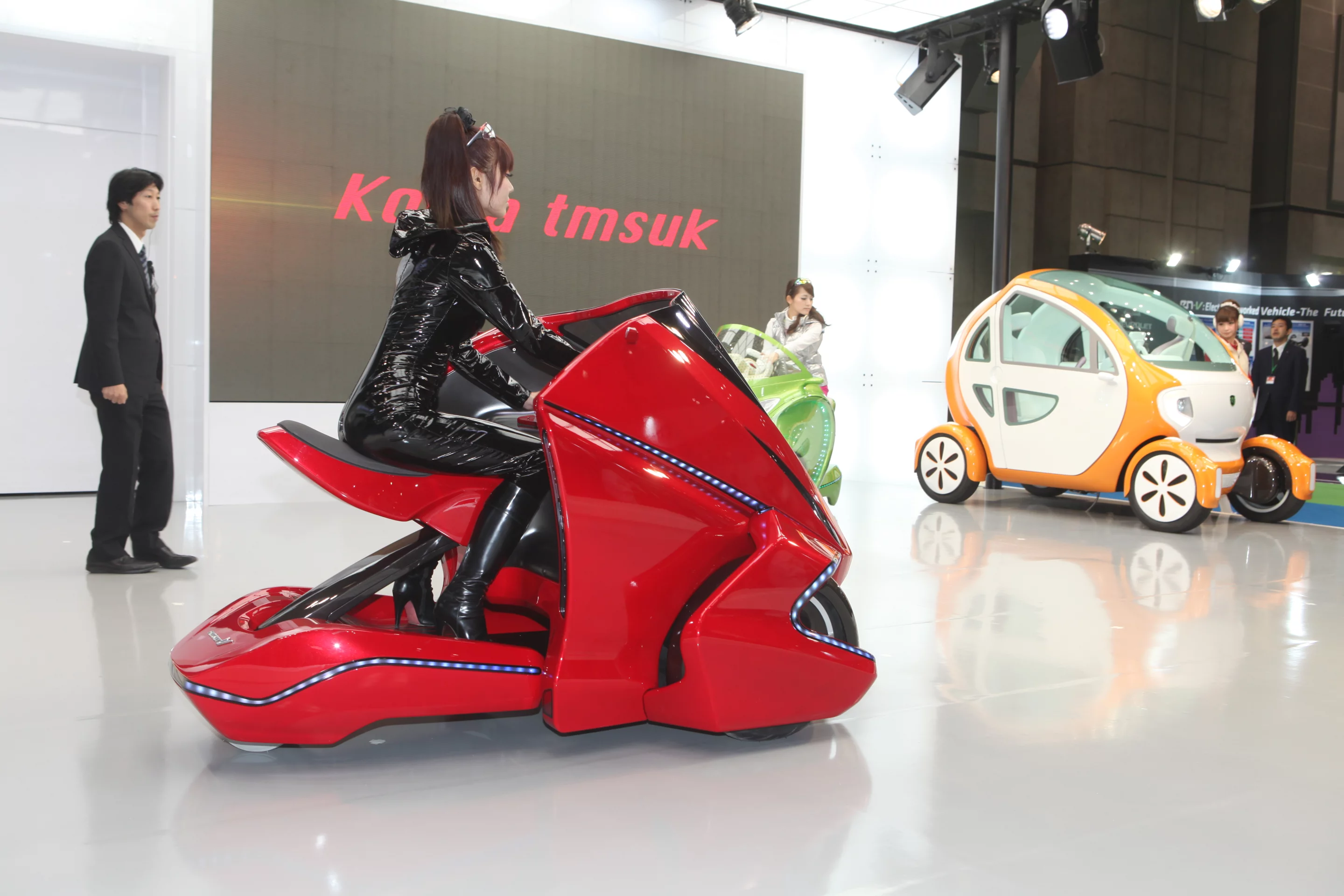 The Kobot Nu concept vehicle at the 2011 Tokyo Motor Show