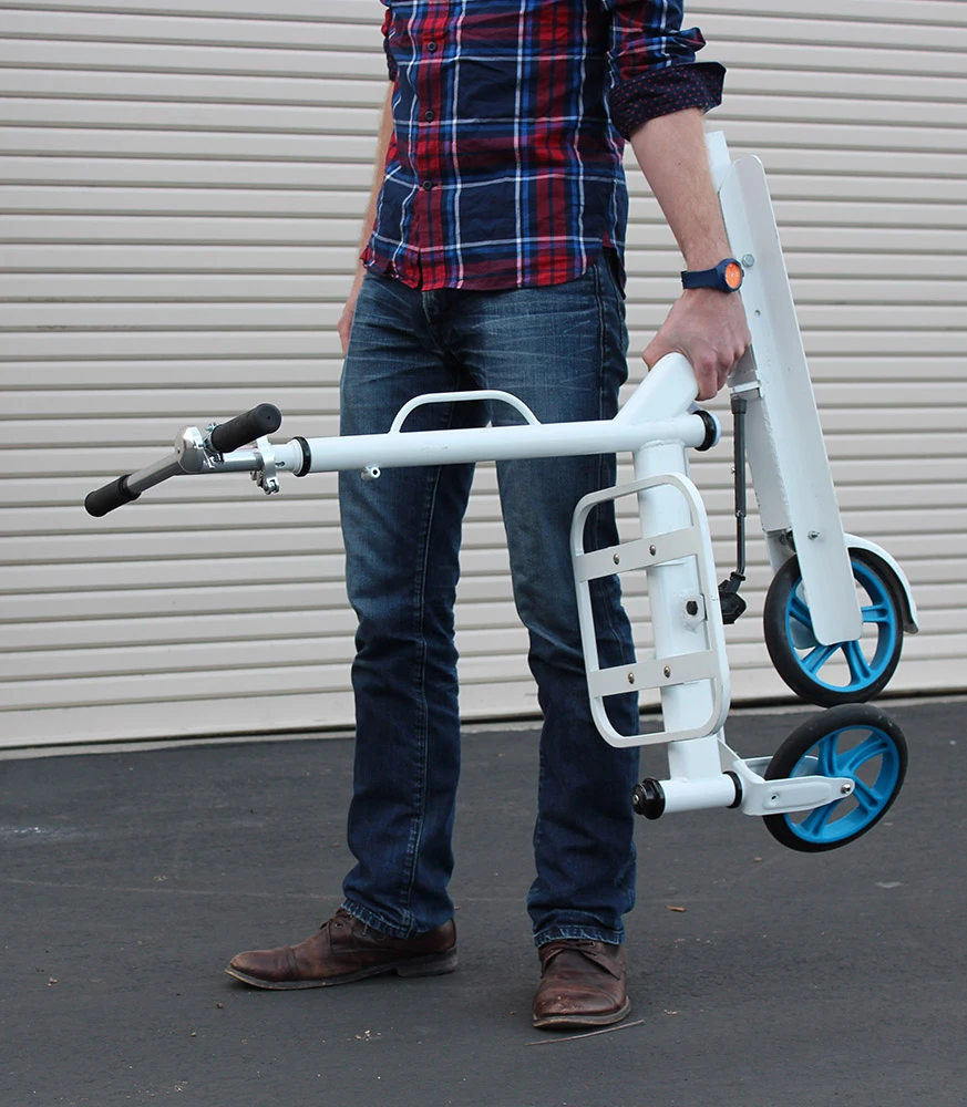 The Urban folds for easier transport and storage