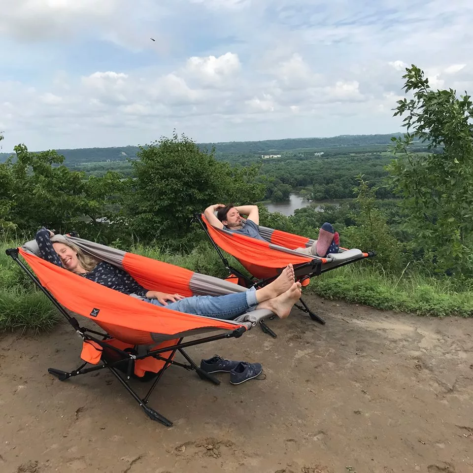 Enjoying a nap in the wild