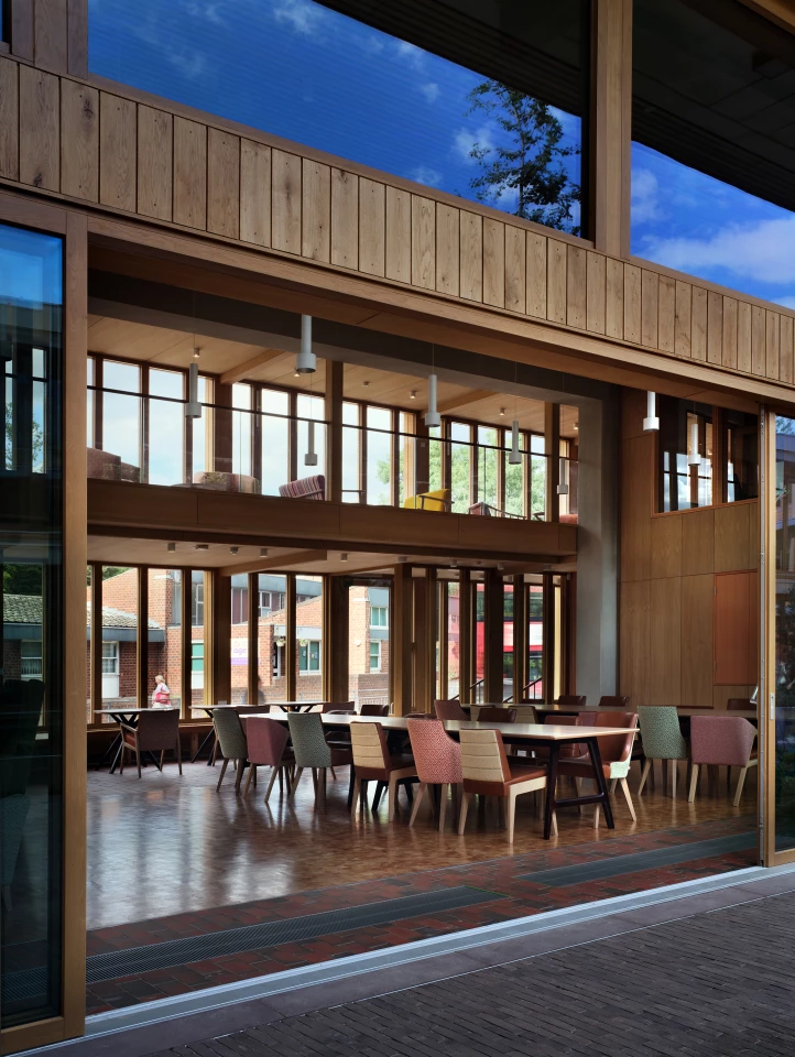 The Appleby Blue Almshouse includes multiple social areas to encourage new friendships