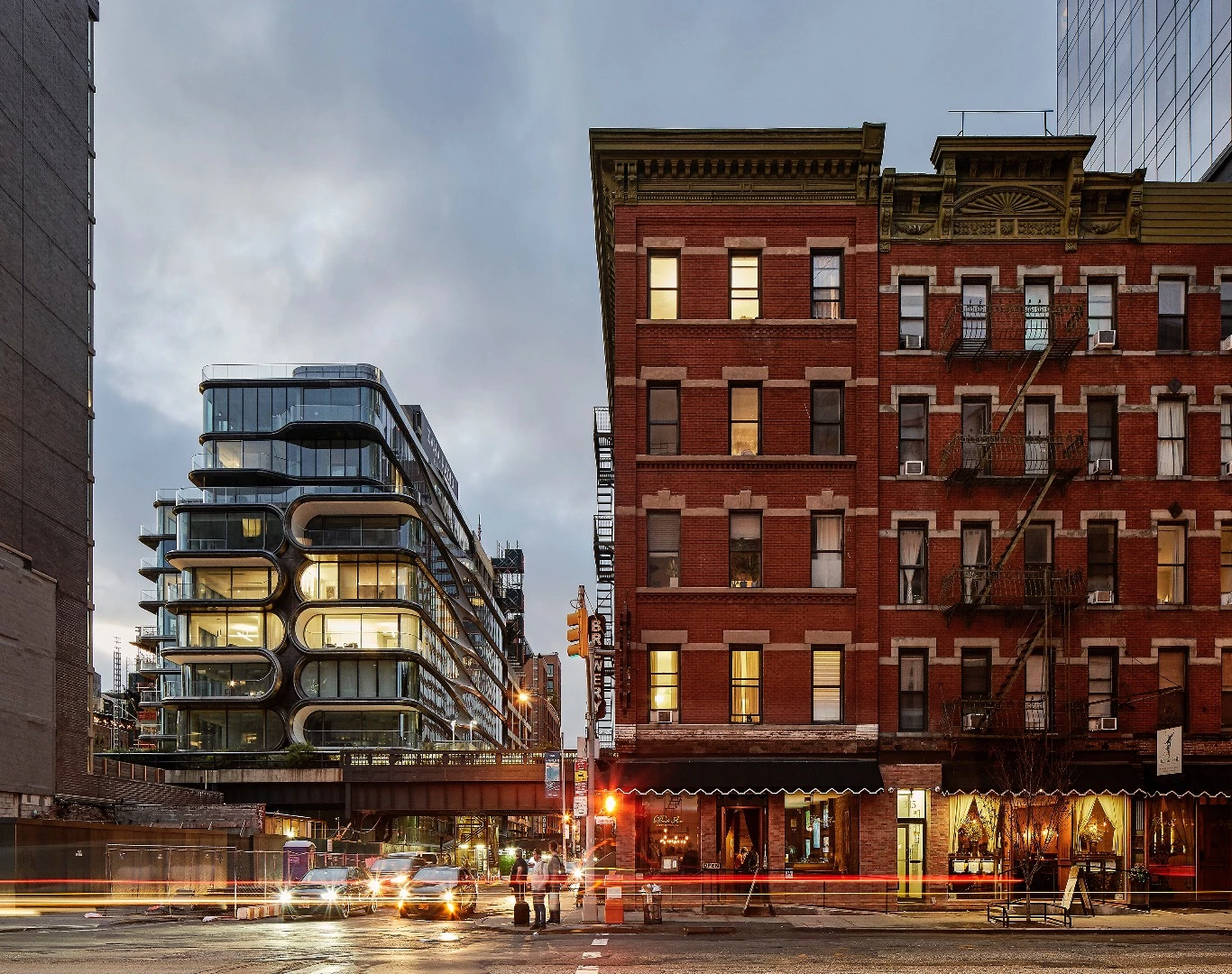 Zaha Hadid Architects' first project in New York City is named 520 West 28th Street