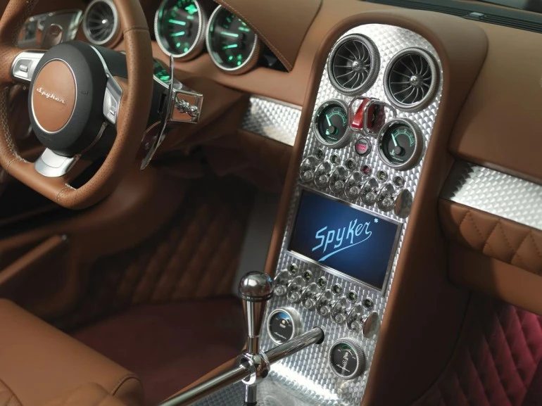 Inside the 2013 Spyker B6 Venator