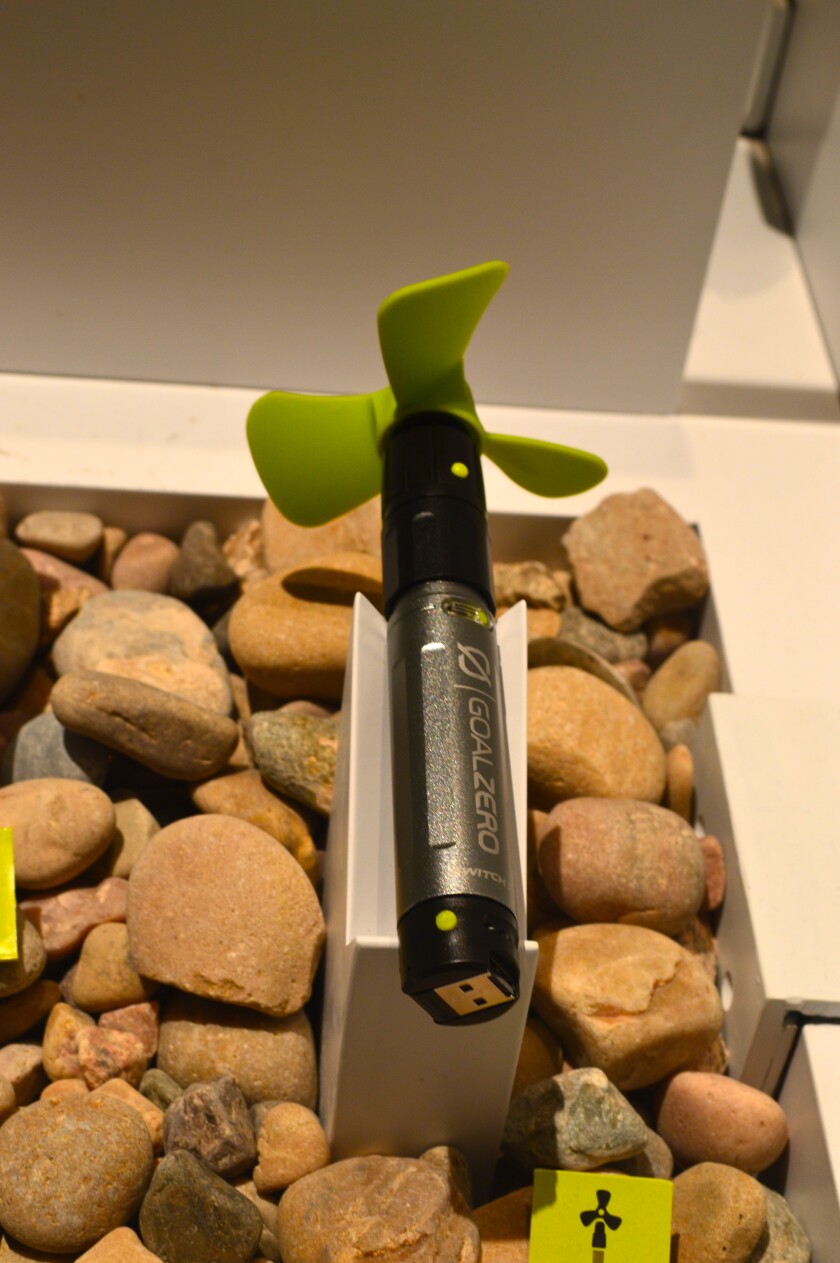 The new fan head gives you a portable cooling solution