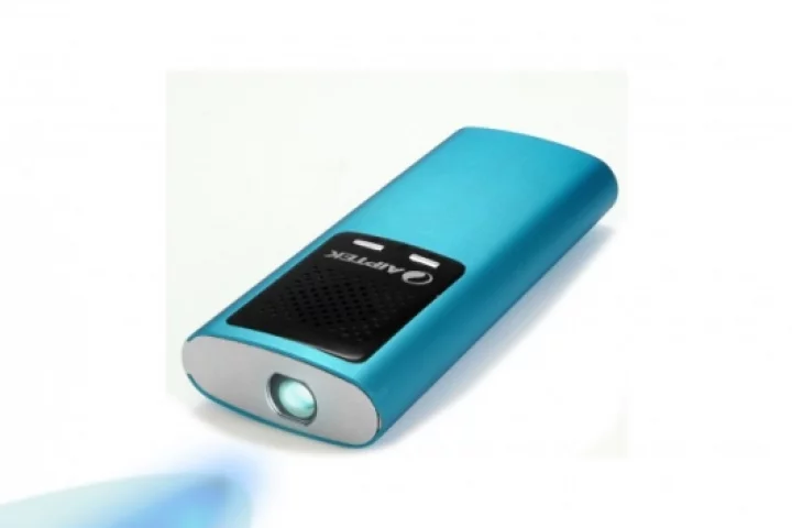 The Pico Projector T30 can project images and video from your iPhone or iPod without the need for apps or drivers