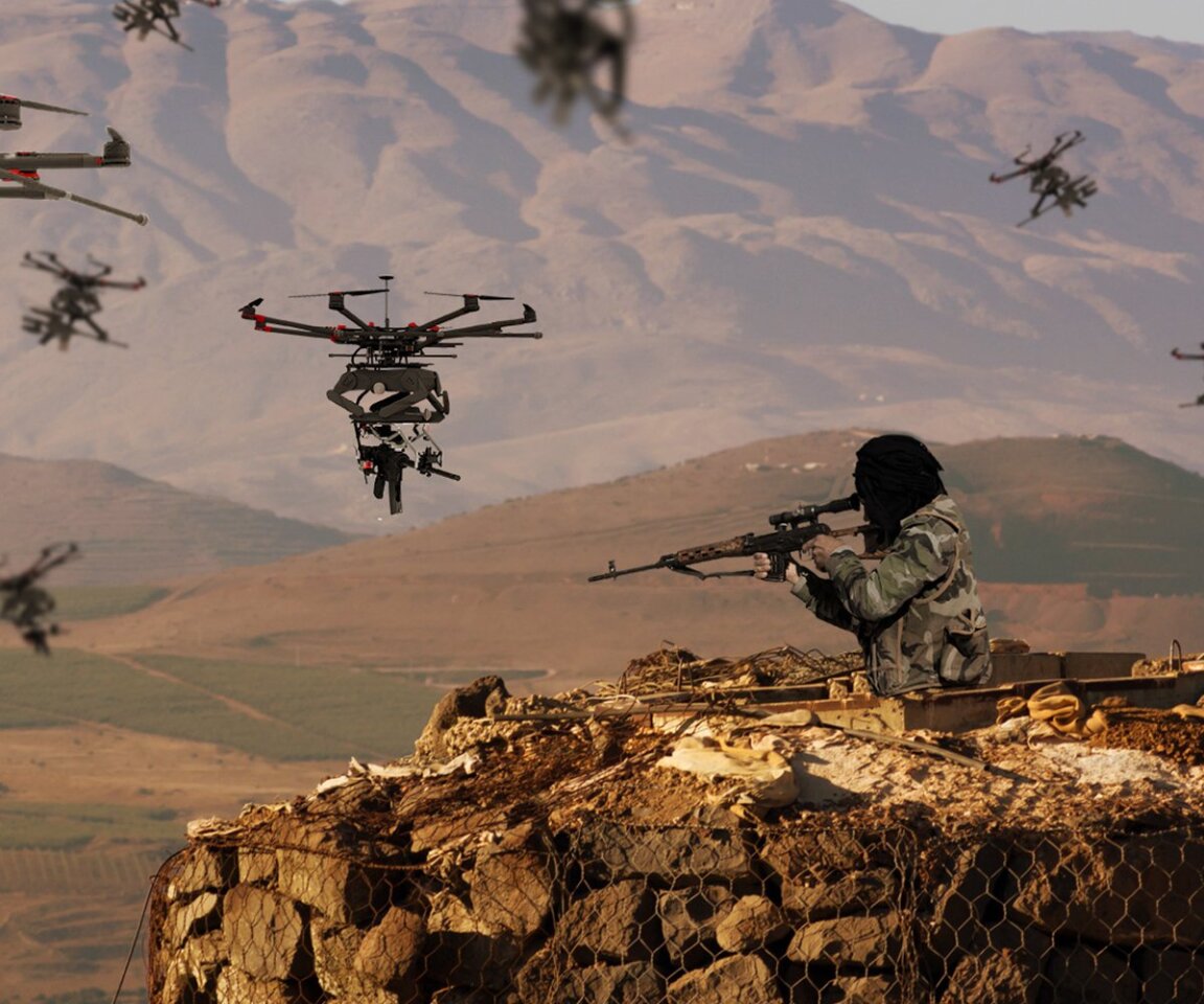 Machine guntoting drone threatens to change combat forever