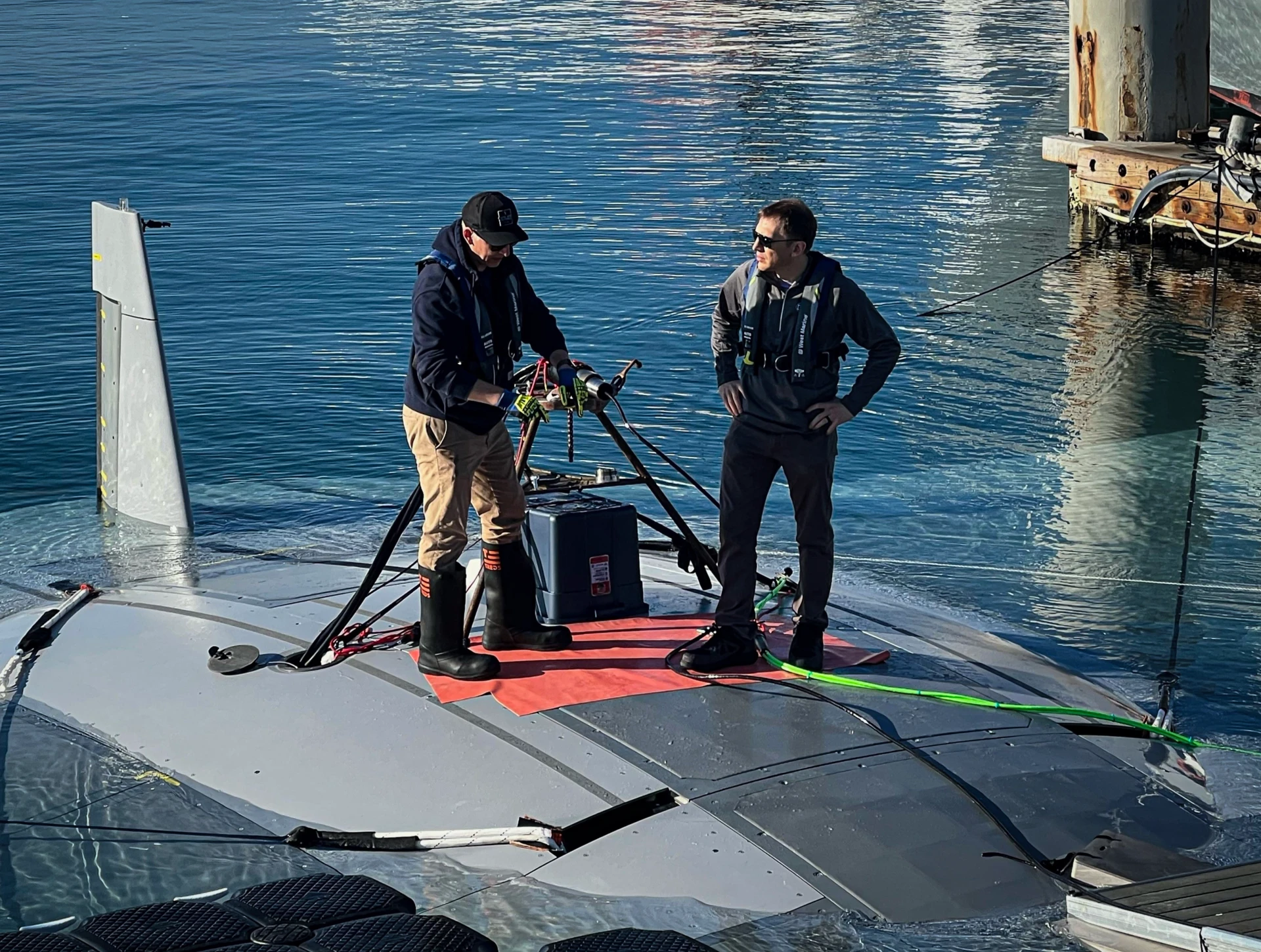 DARPA’s massive Manta Ray robotic sub hits the sea