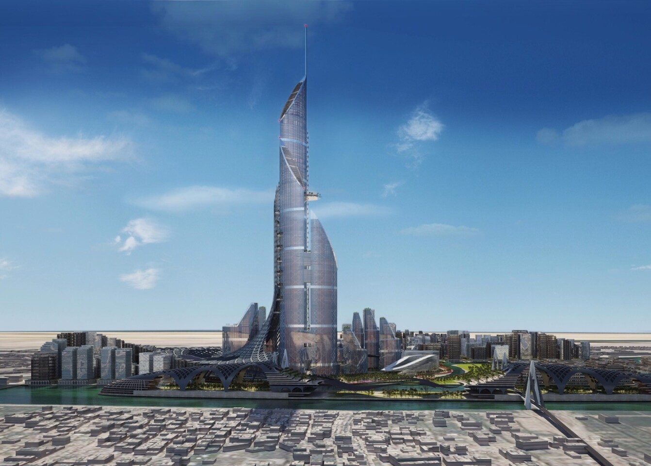 The Bride Basra S Ambitious Vertical City To Become World S Tallest Building