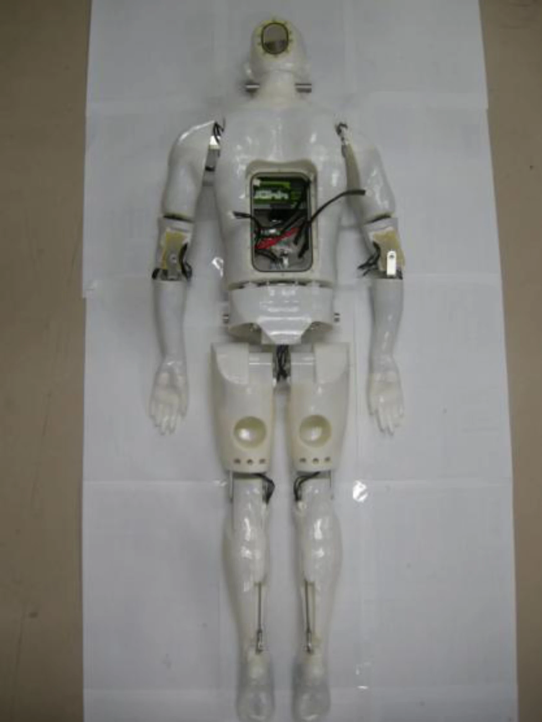 Swumanoid's body is packed with instruments (Image: Tokyo Institute of Technology)