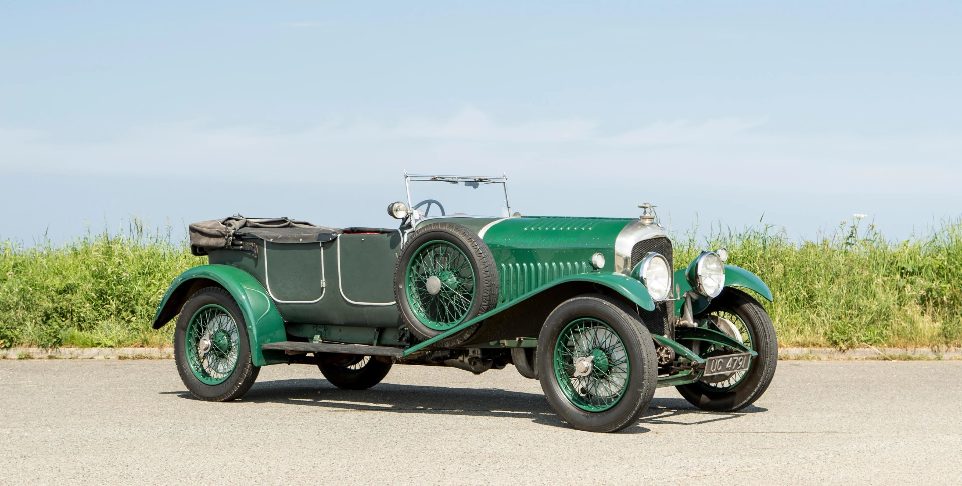 One of just 665 made, this 1928 Bentley 4½-Litre Tourer is one of the cars upon which Bentley built its name. Complete history, in vendor's ownership for 15 years, and successfully completed three New Zealand Tours, three South Africa Tours, 'Europe by Bentley', and the Spain/Portugal Tour since a comprehensive restoration in 2007.
