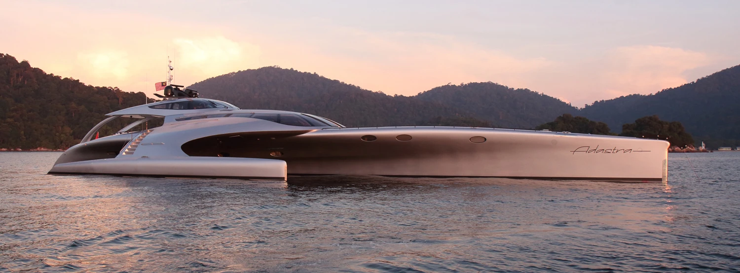 Adastra superyacht by boat designer John Shuttleworth