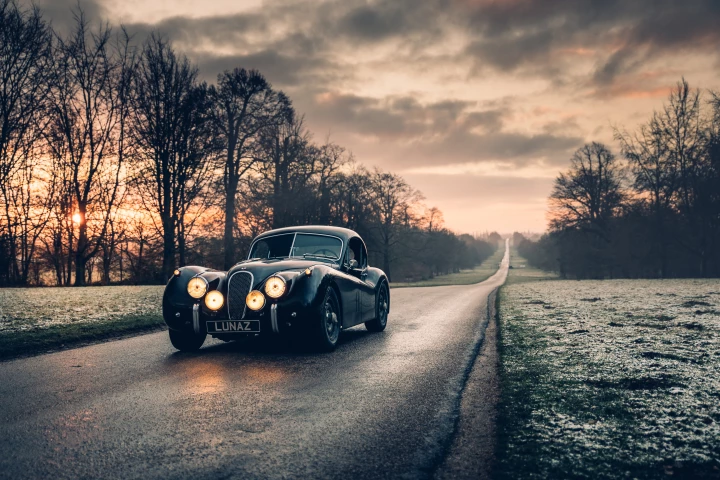 The Jaguar XK120's new twin motors are good for 375 bhp