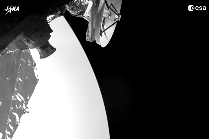Venus as seen from BepiColombo on August 10
