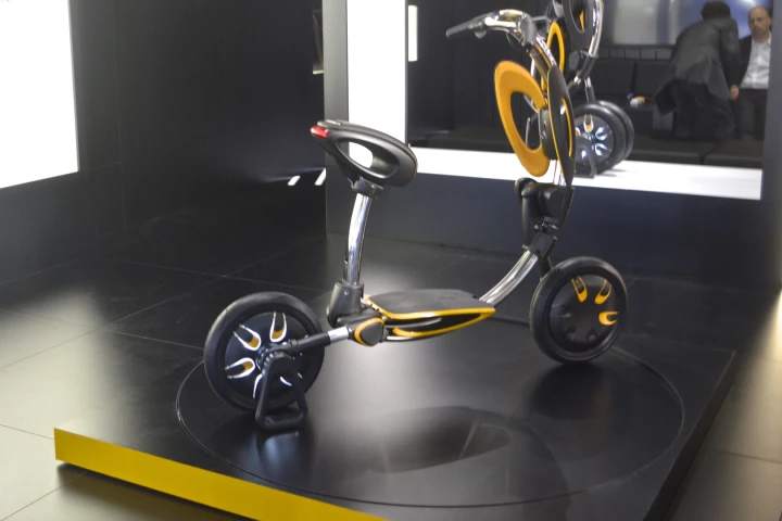 The INU scooter at the 2015 Frankfurt Motor Show