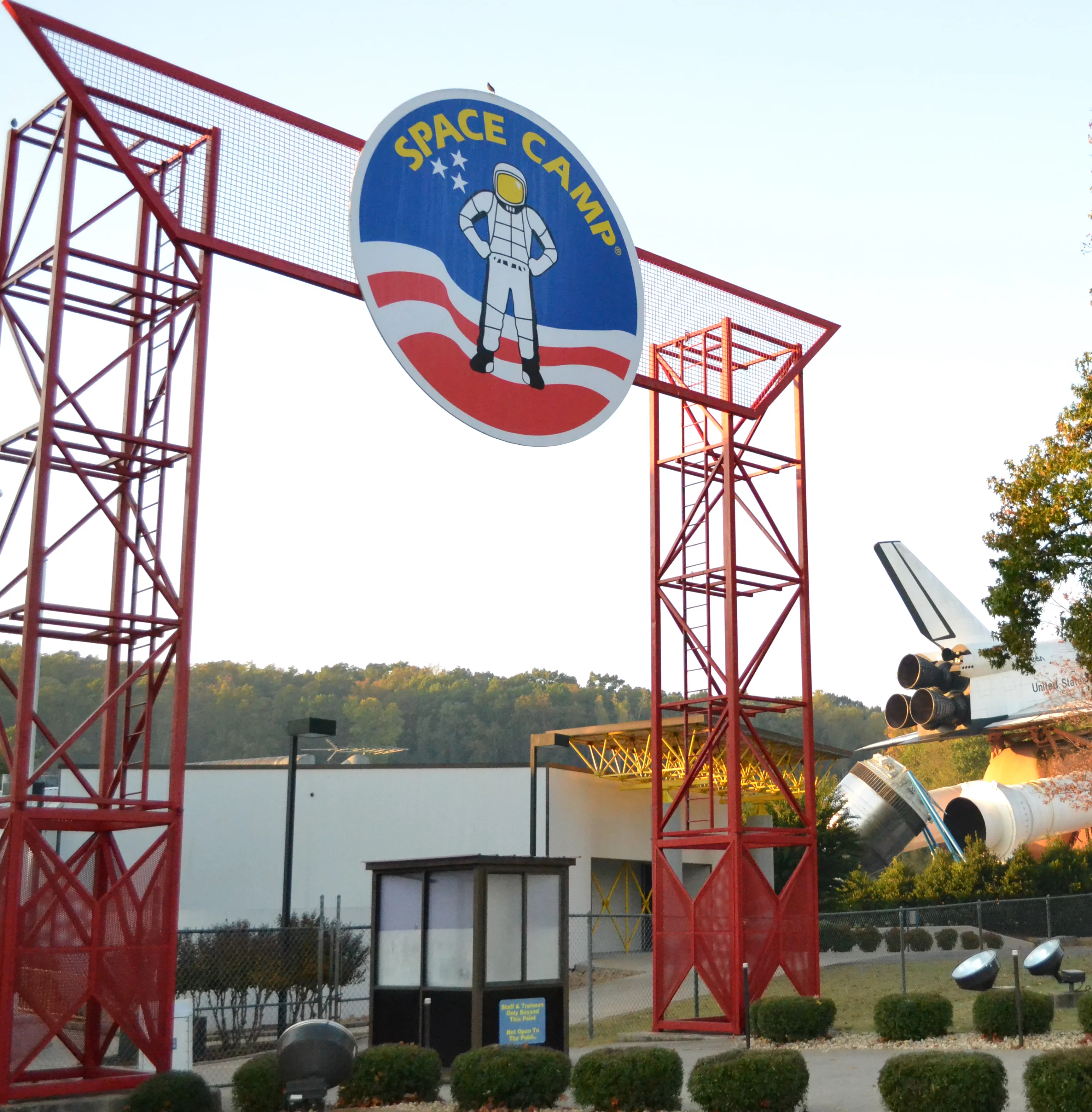 The Marshall Space Flight Center is also adjacent to the legendary Space Camp
