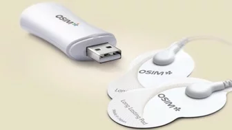 Sadly, there are only two electrodes - four or eight would have been a much better choice