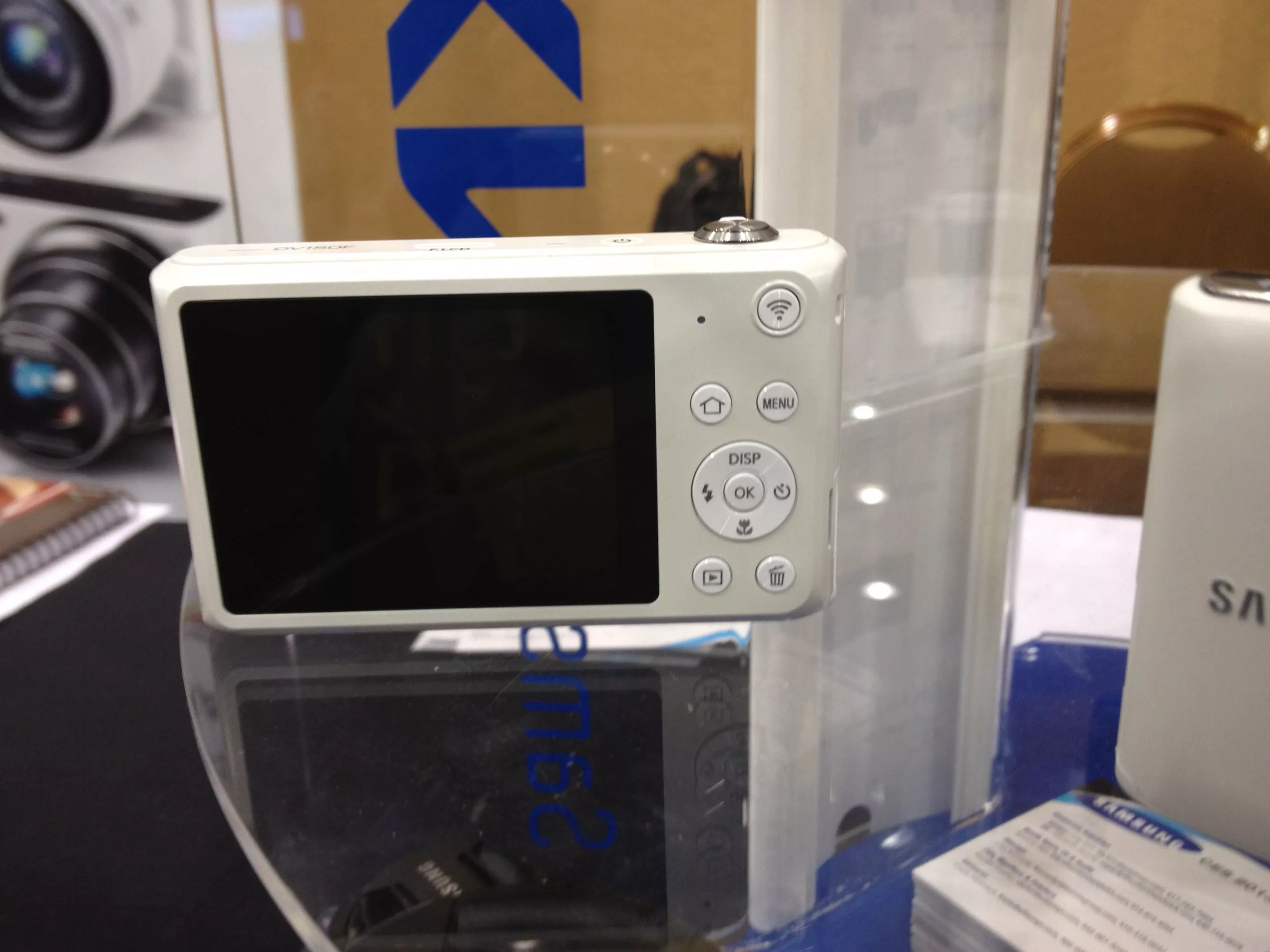 Samsung DV150F rear view