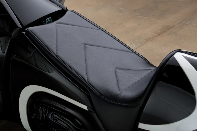 A working replica of the famous Lightcycle form the movie TRON: Legacy has smashed expectations by selling for US$77,000