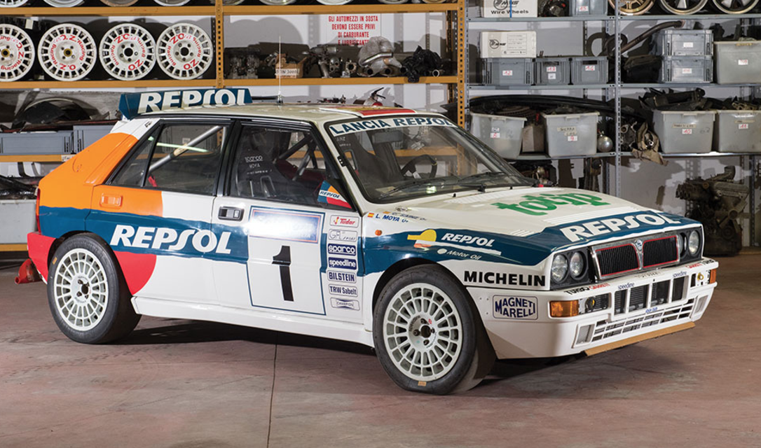 This 1992 Lancia Delta HF Integrale Group A 'Jolly Club' sold for €336,000 ($356,362) at the RM-Sotheby's Duemila Route auction in Milan on 25-27 November, 2016