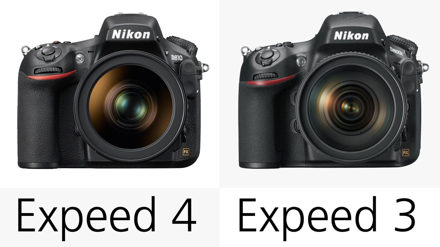 Nikon says the new Expeed 4 image-processing engine used in the Nikon D810 is 30 percent faster than its predecessor