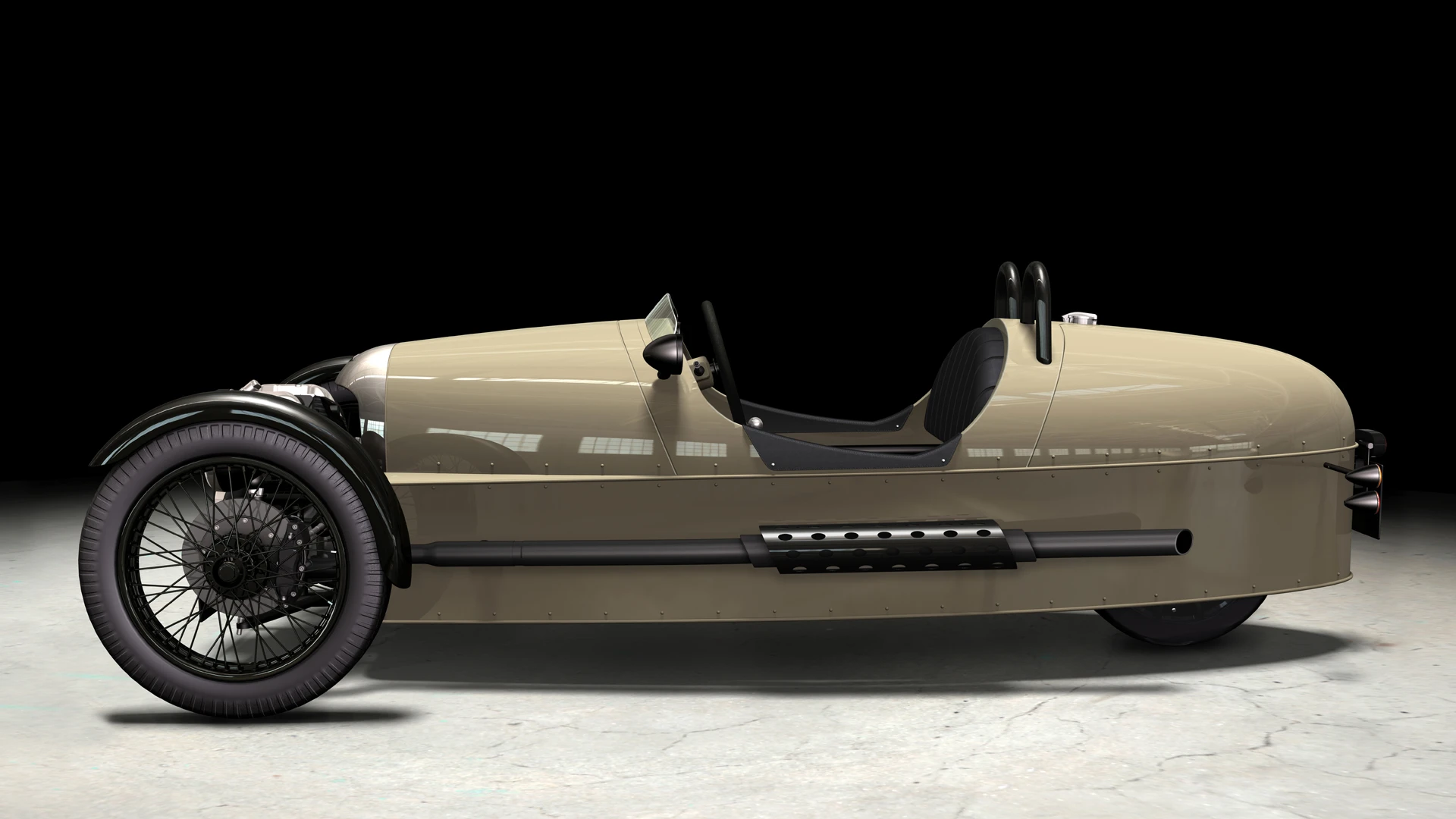 The new Morgan three-wheel cyclecar