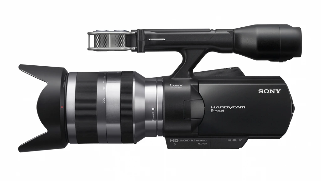 Sony's NEX -VG10 interchangeable lens HD camcorder