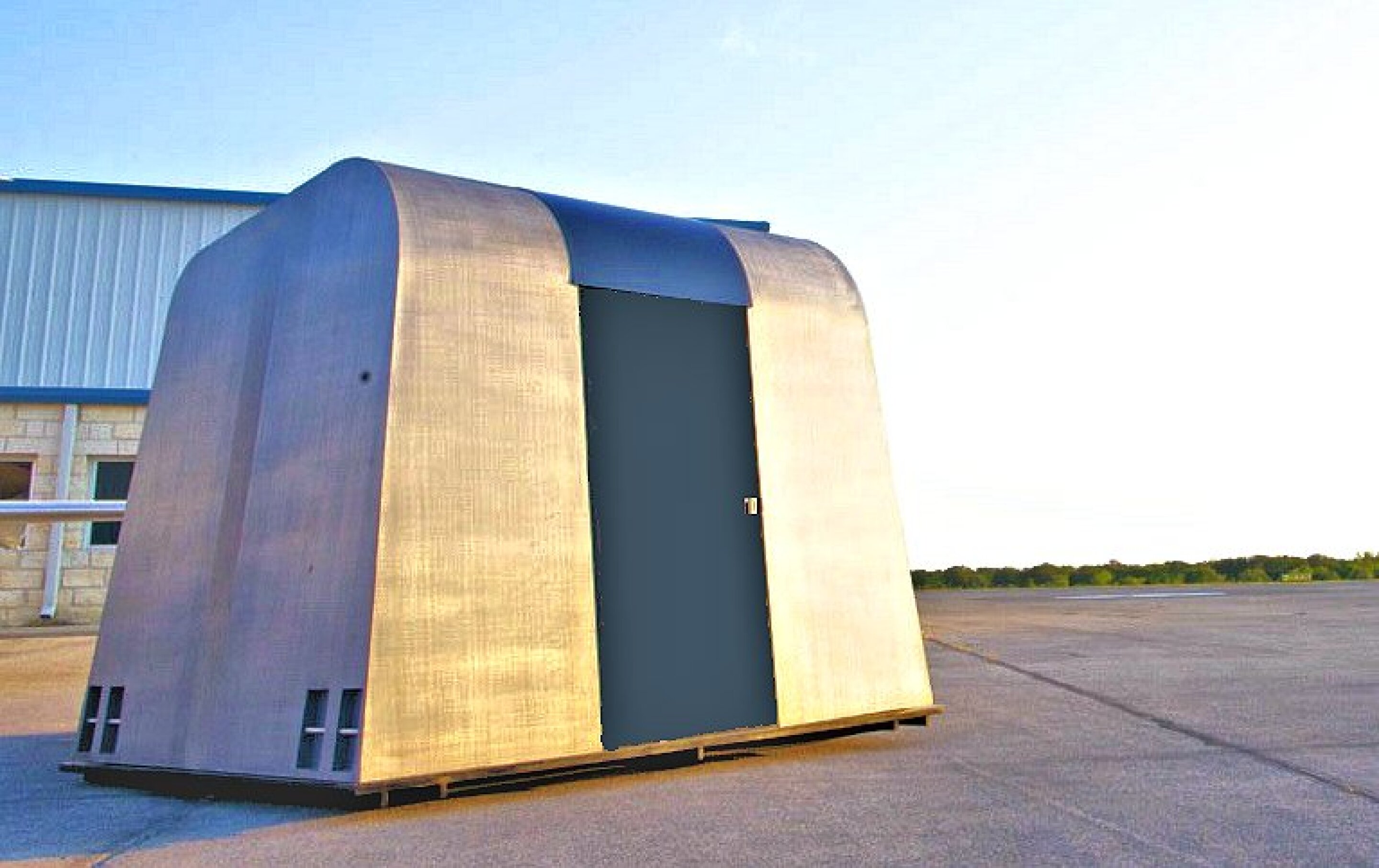 Reaction system promises versatile, cost effective emergency housing